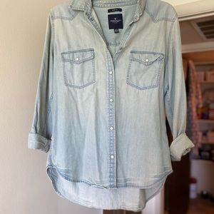 American Eagle Denim Top